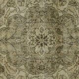 Turkish Anatolian Handmade Vintage Rug 253 cm x 151 cm