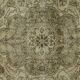 Turkish Anatolian Handmade Vintage Rug 253 cm x 151 cm