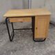 1950s desk in wood and tubular metal