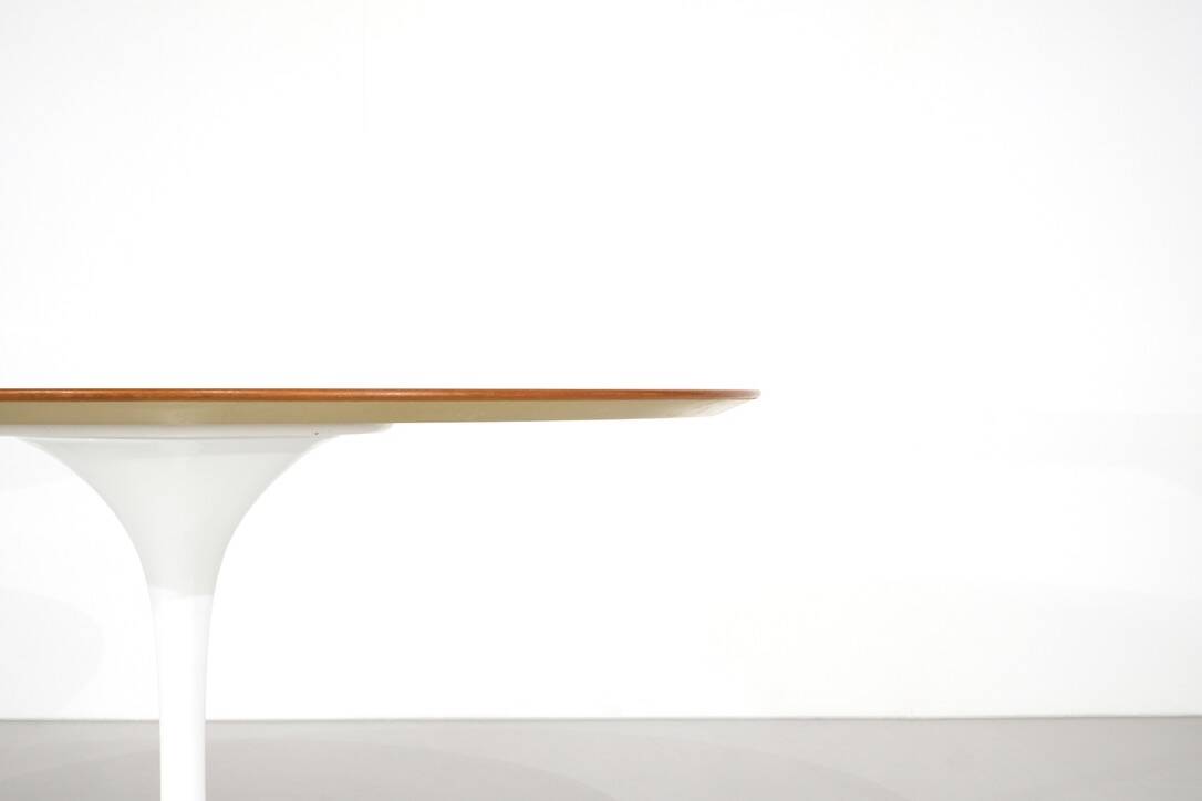 Wooden “Tulip” table by Eero Saarinen for Knoll International, USA 1958.