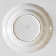 Dessert plate Boch Frères model Grand Bouquet