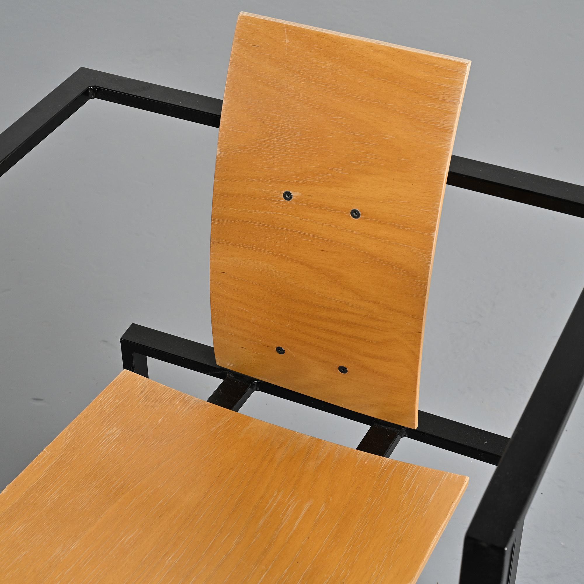 Set of six Trix chairs by Karl Friedrich Förster for KFF Design, Germany circa 1988.