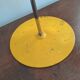 Vintage yellow adjustable desk lamp, industrial lighting fixture