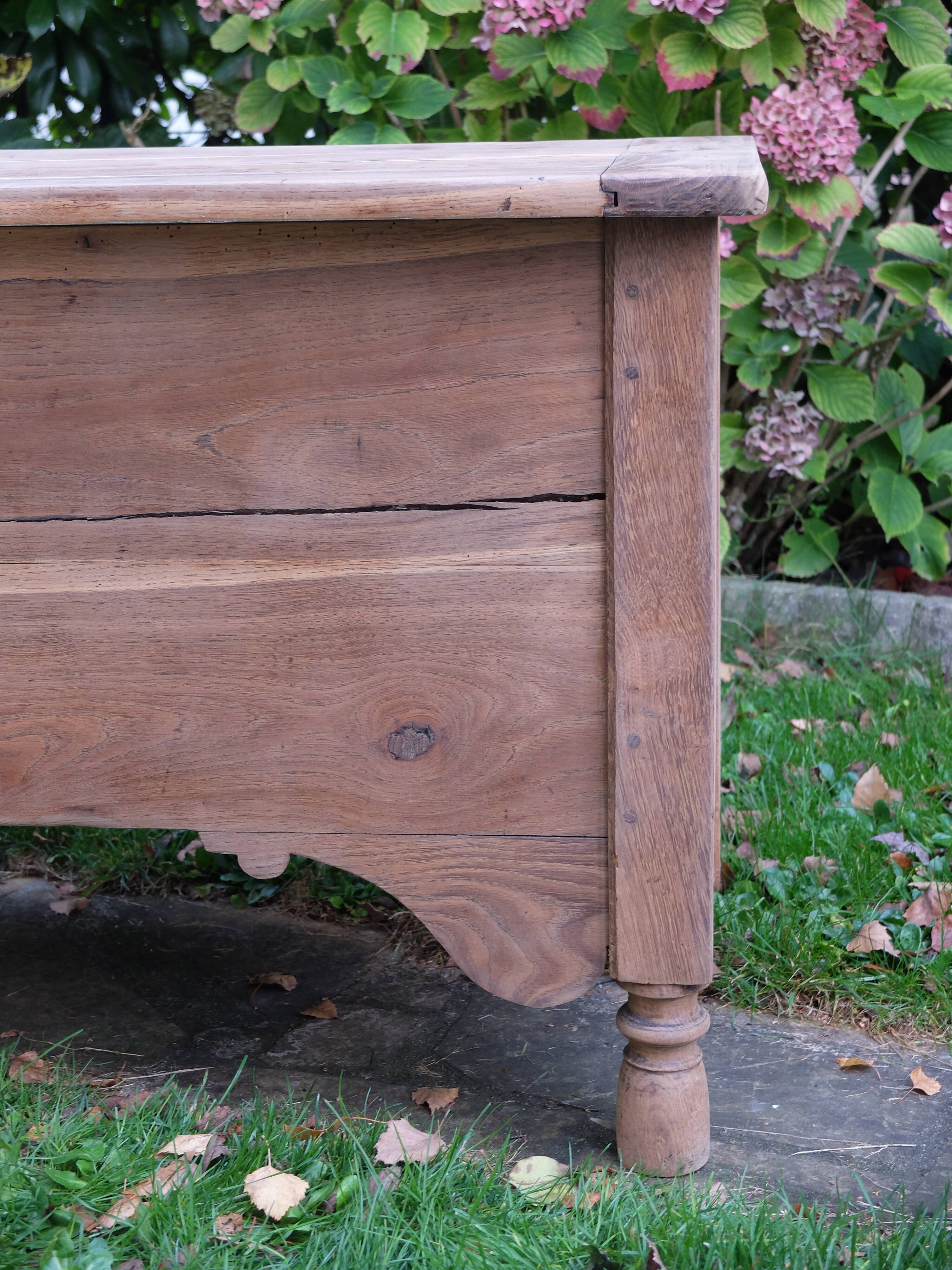 Chest, trunk, solid oak