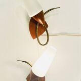 Paire d’appliques 1950