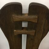 Set of 4 Belgian Brutalist Dining Chairs from De Puydt, 1970’s