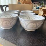 Set of 6 Berber ceramic bowls