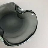 Murano glass shell bowl Antonio da Ros, Cenedese Italy 1960s No1