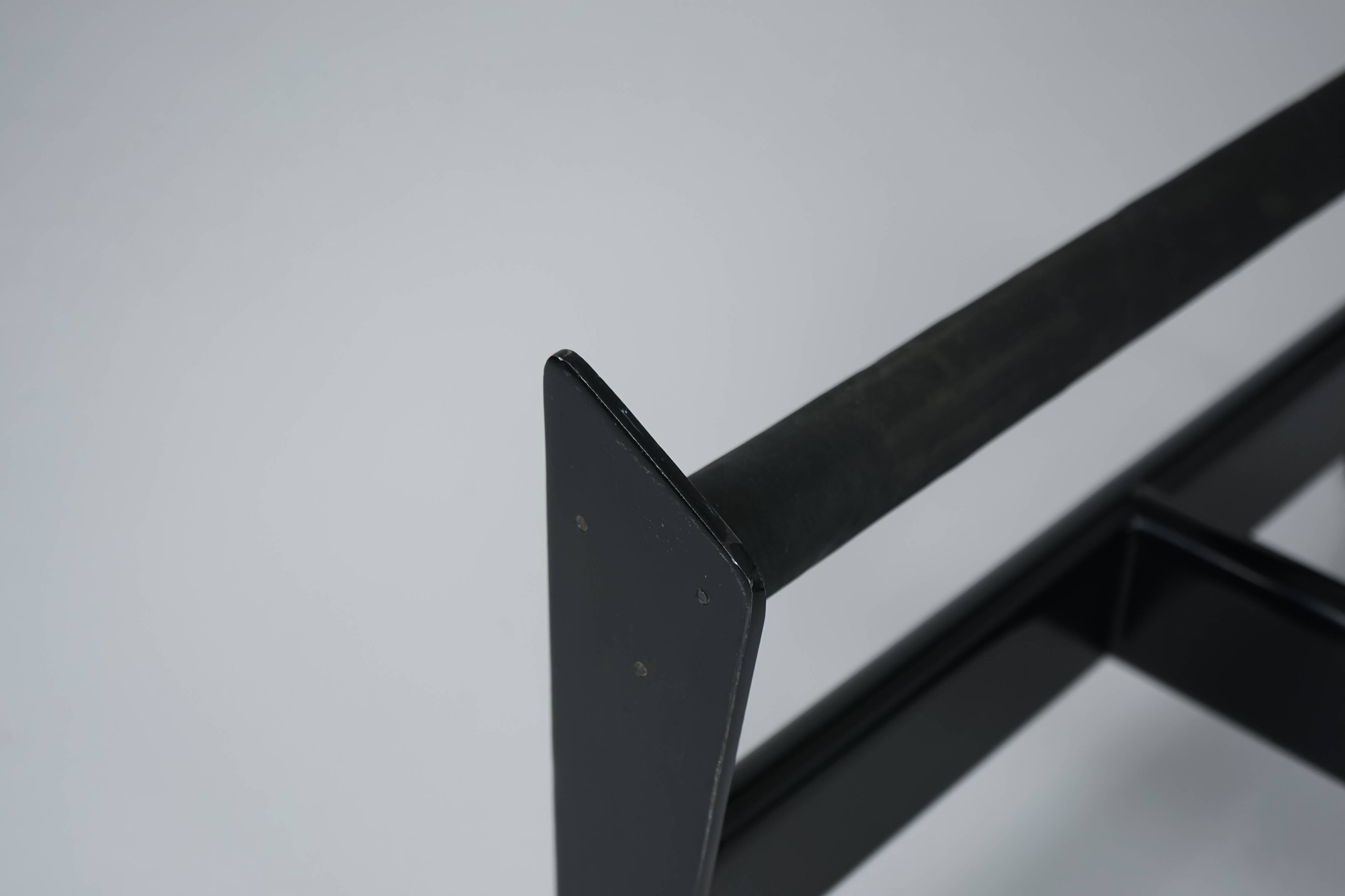 Black Fur LC4 Chaise Longue by Le Corbusier & Pierre Jeanneret for Cassina