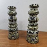 André Horellou Candlesticks - Ceramic