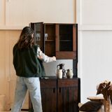 Chocolate jug / vase in stoneware