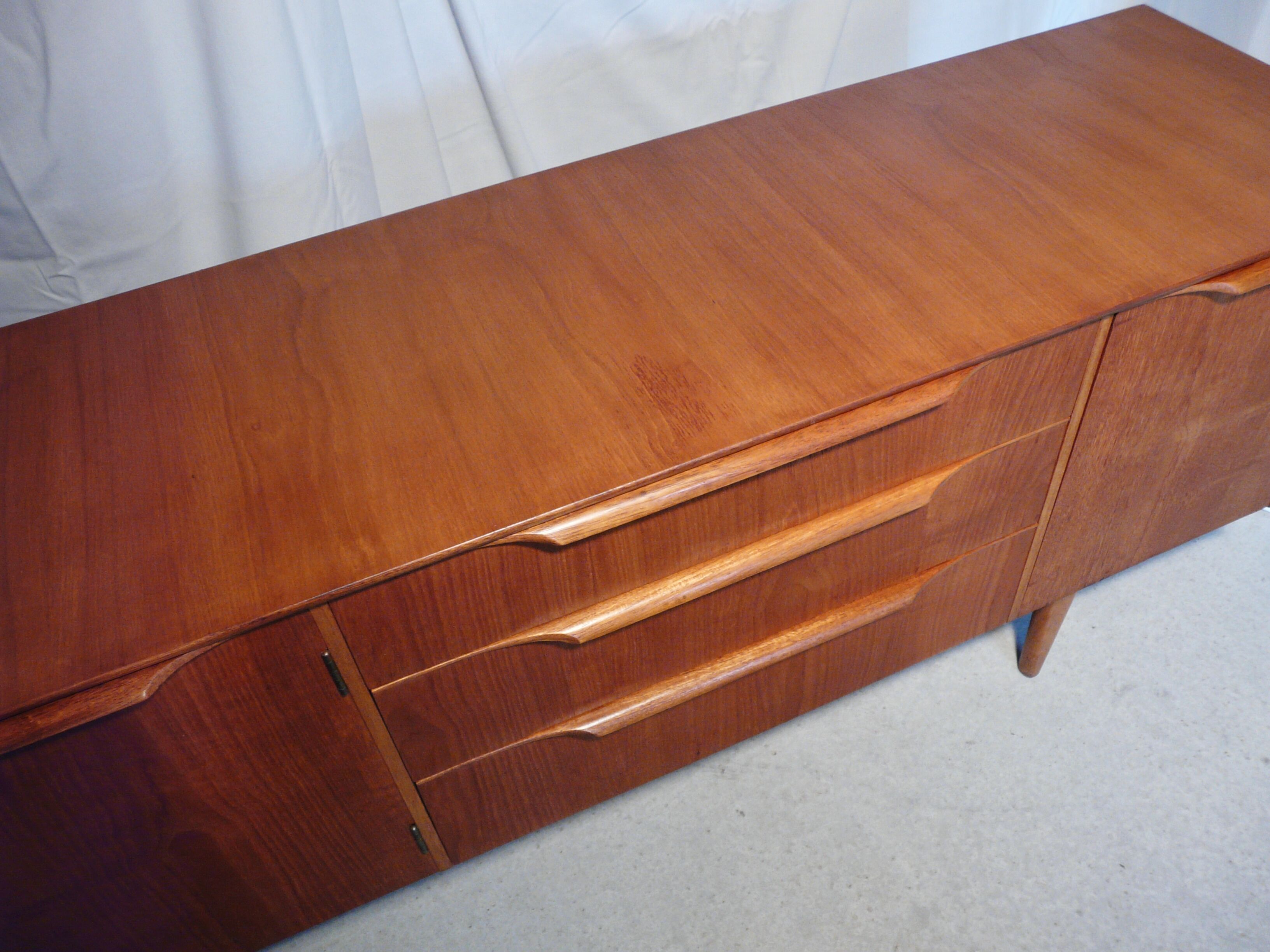 Scandinavian sideboard in teak 60s