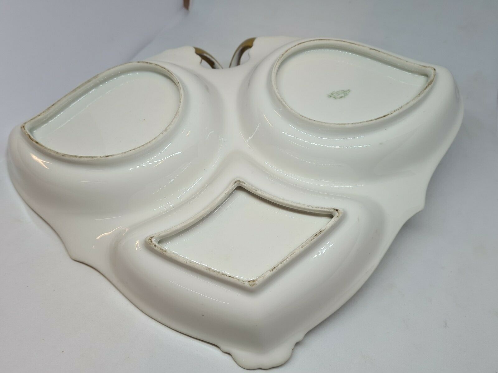 Limoges porcelain presentation dish