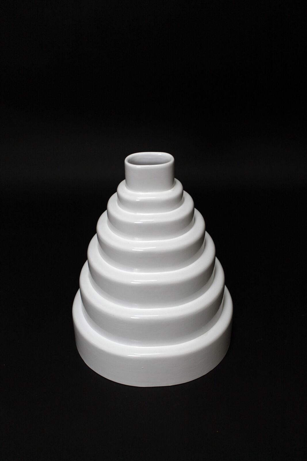 Vase Memphis Milano Sottsass Era by Florio Keramia