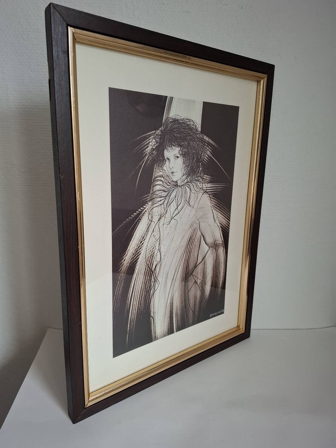 Lithograph by Riccardo Benvenuti 70's