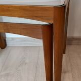 A pair of teak tables, Denmark, 1970s