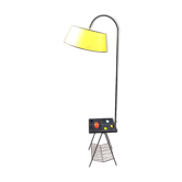 Lamppost Vallauris with Tablet, gate papers, 1950