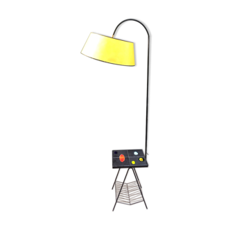 Lamppost Vallauris with Tablet, gate papers, 1950