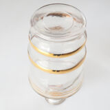 Golden liquor decanter