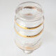 Golden liquor decanter