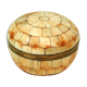 Ivory partitioned box