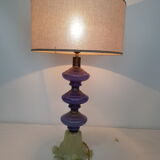 Murano de Seguso glass lamp 1970