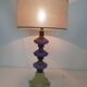 Murano glass lamp by Seguso 1970