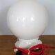 Glass globe lamp