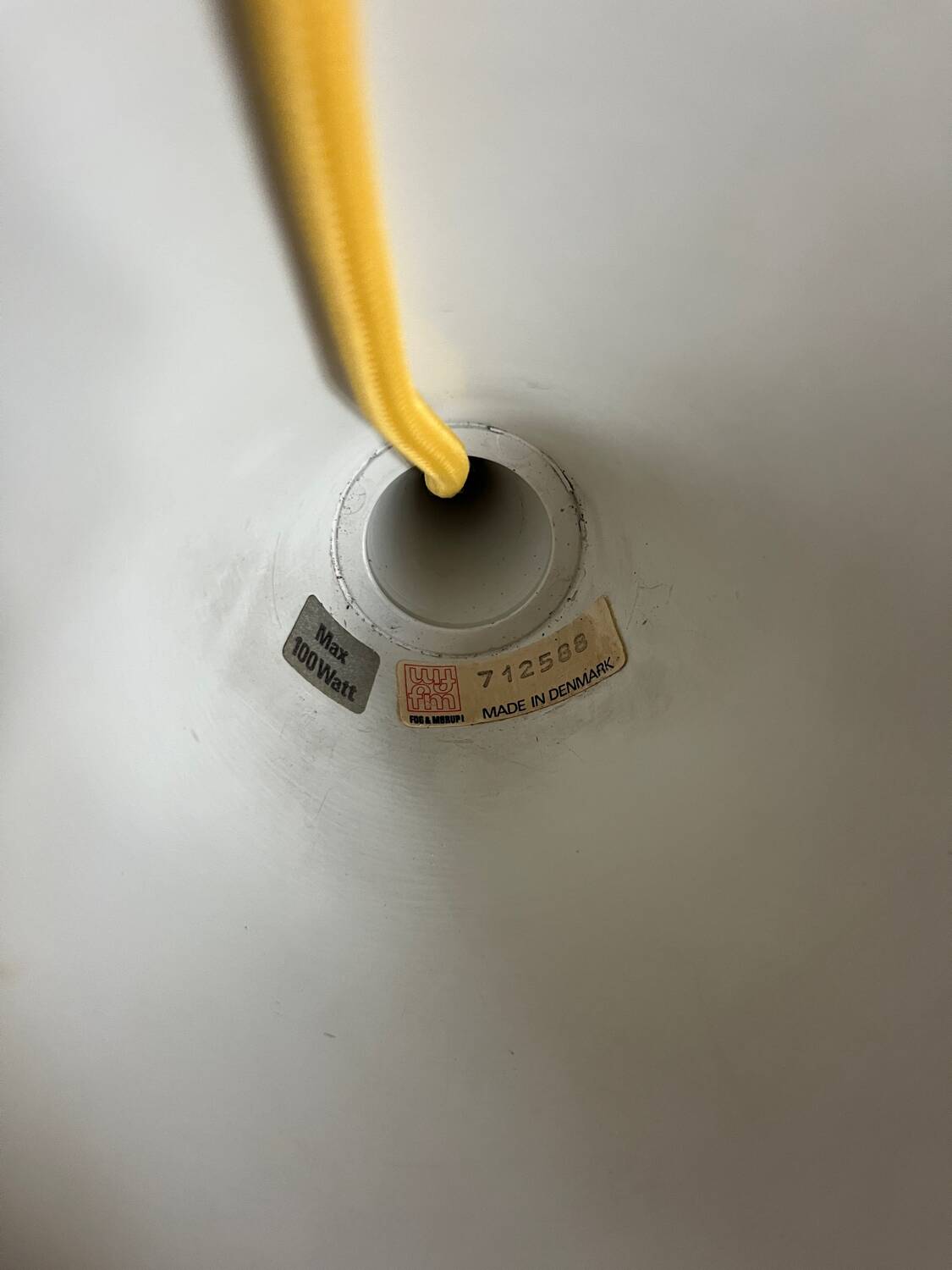 Vintage Semi pendel (47cm) - Fog & Mørup - Danish design lamp