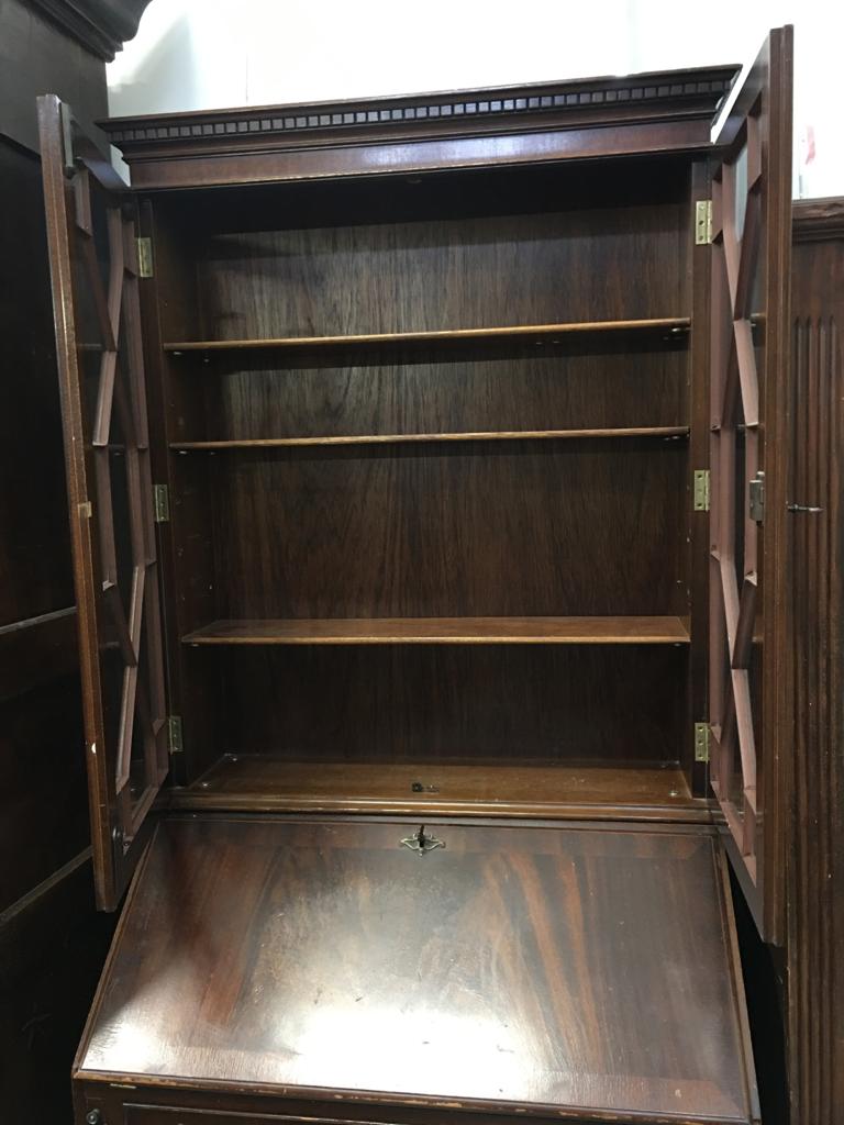 Vintage mahogany secretary