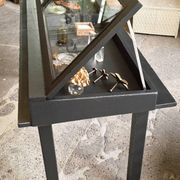 Antique display cabinet on legs