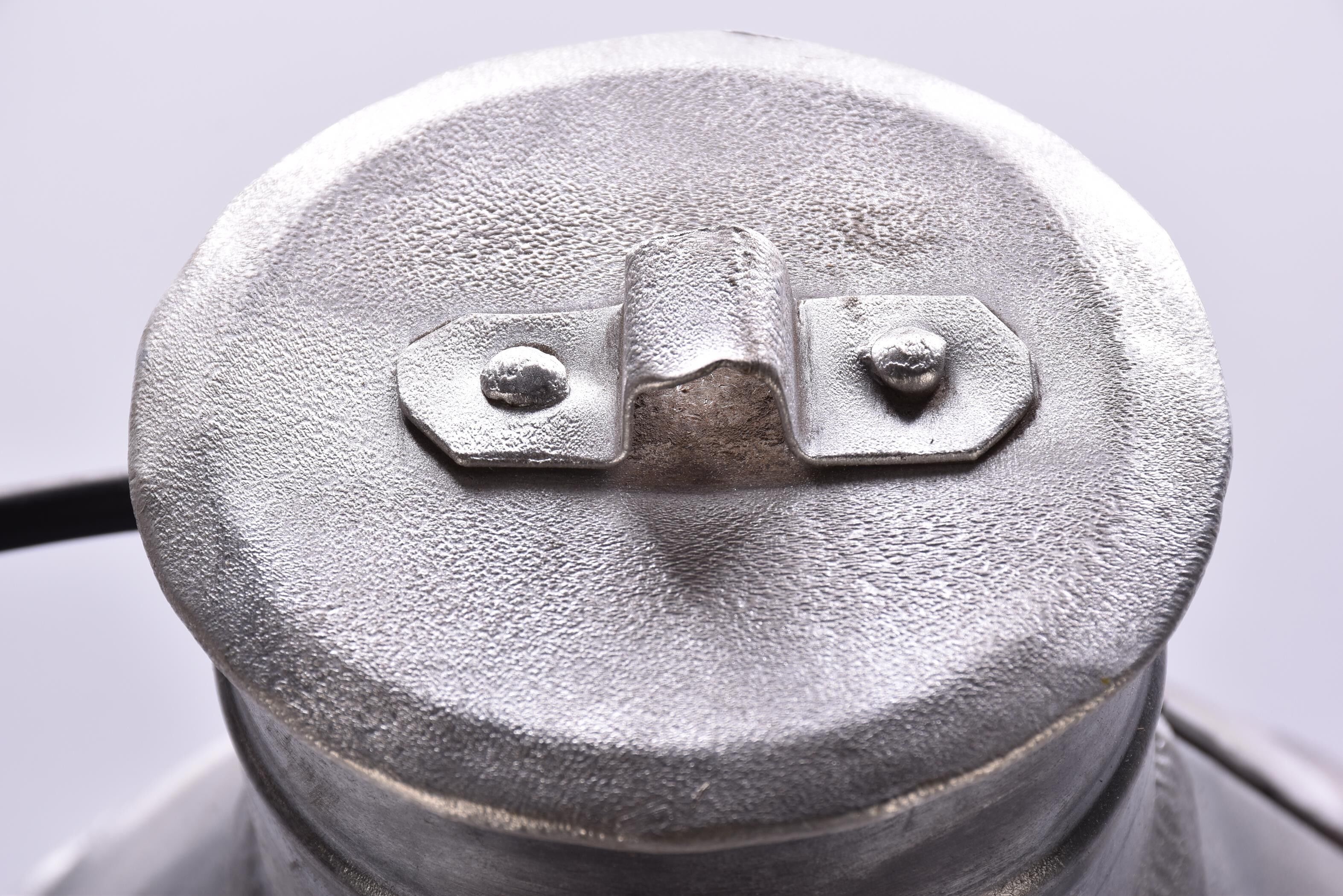 Industrial zinc pendant lamp brocante light