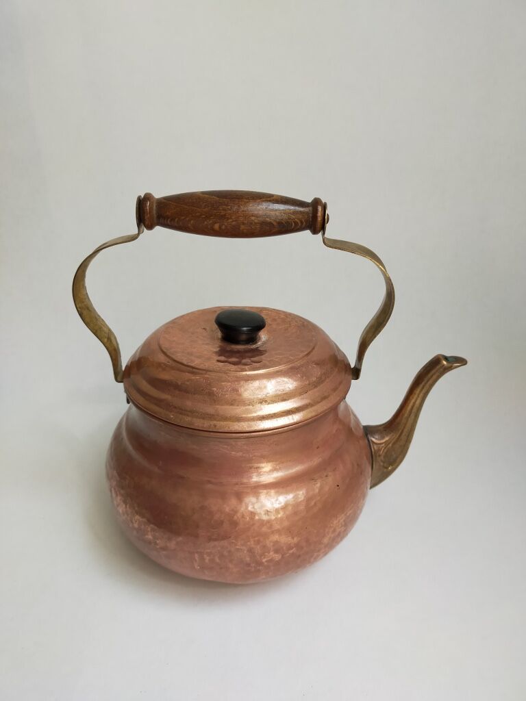 Copper teapot