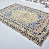 Rustic Wool Oushak Rug sku 3524