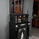 Display Cabinet in Blackened Pear Wood, Napoléon III period – 2nd half of the 19th century