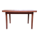 Oval dining table + extension in vintage Scandinavian style