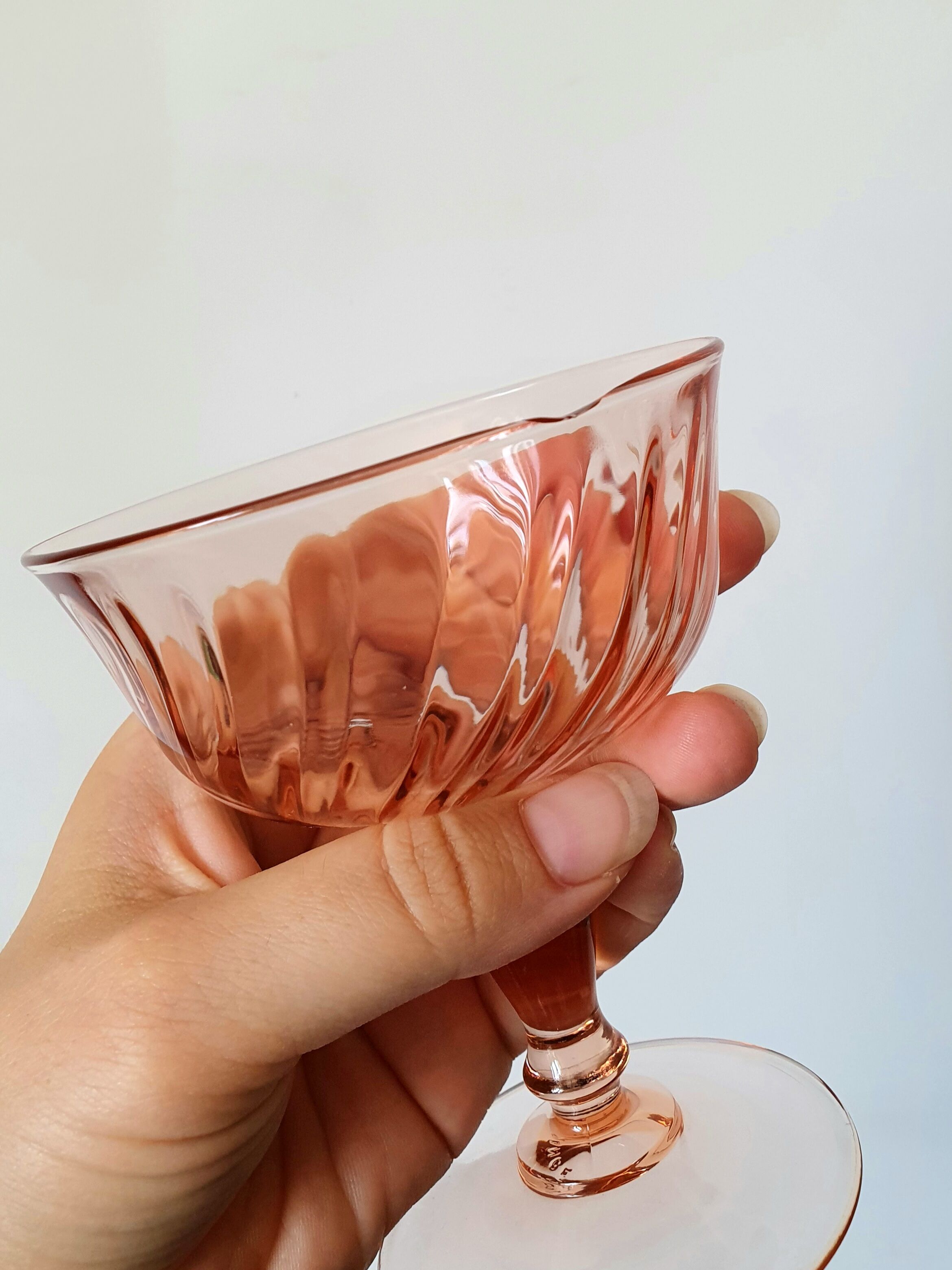 Rosaline champagne cups