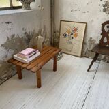 Table basse / porte-bagages style Rainer Daumiller