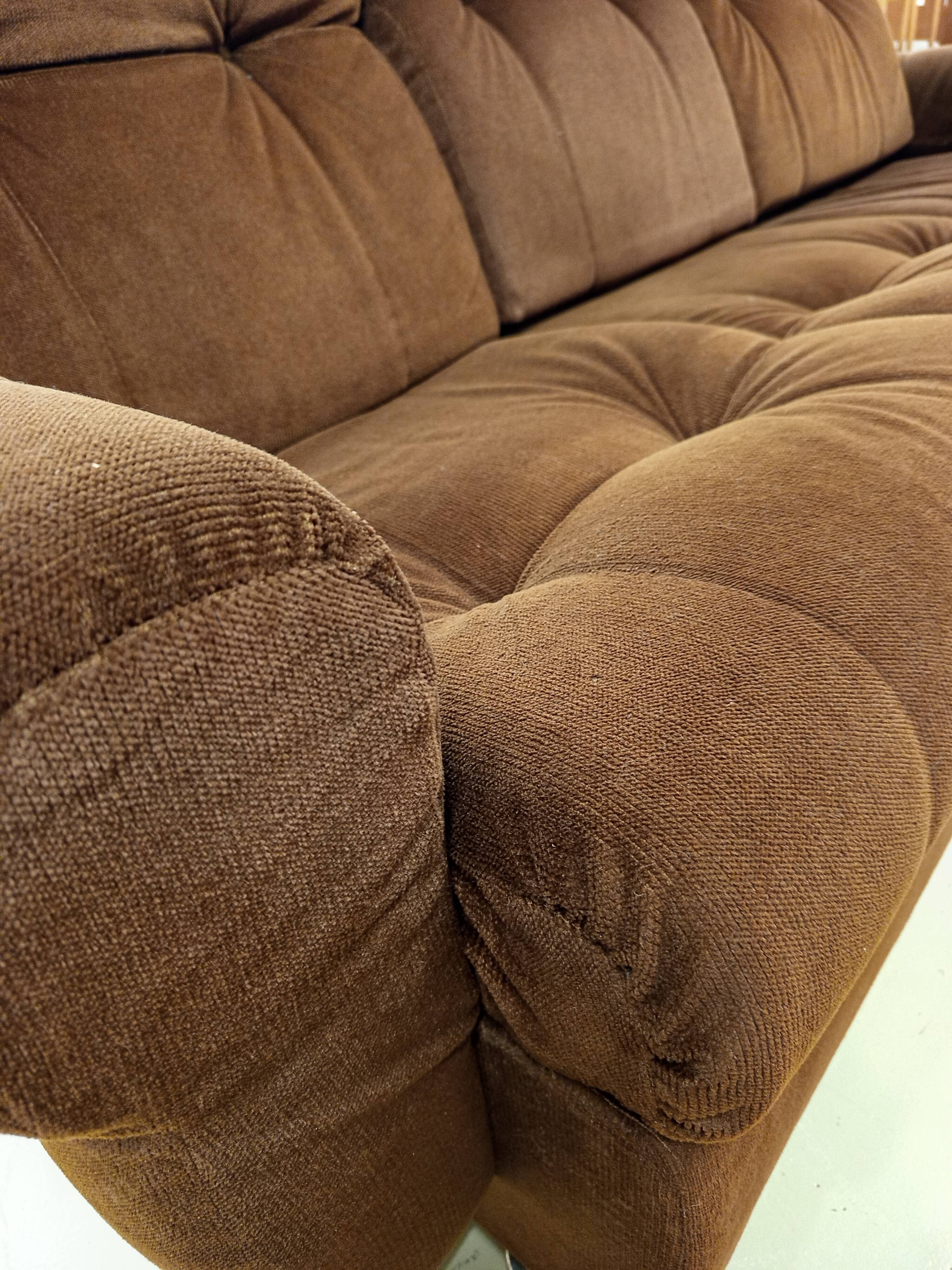 Three-seater sofa bed Lestra Design 1970s
