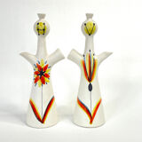 Vinaigrier & Oil anthropomorphic by Roger Capron, circa 1960