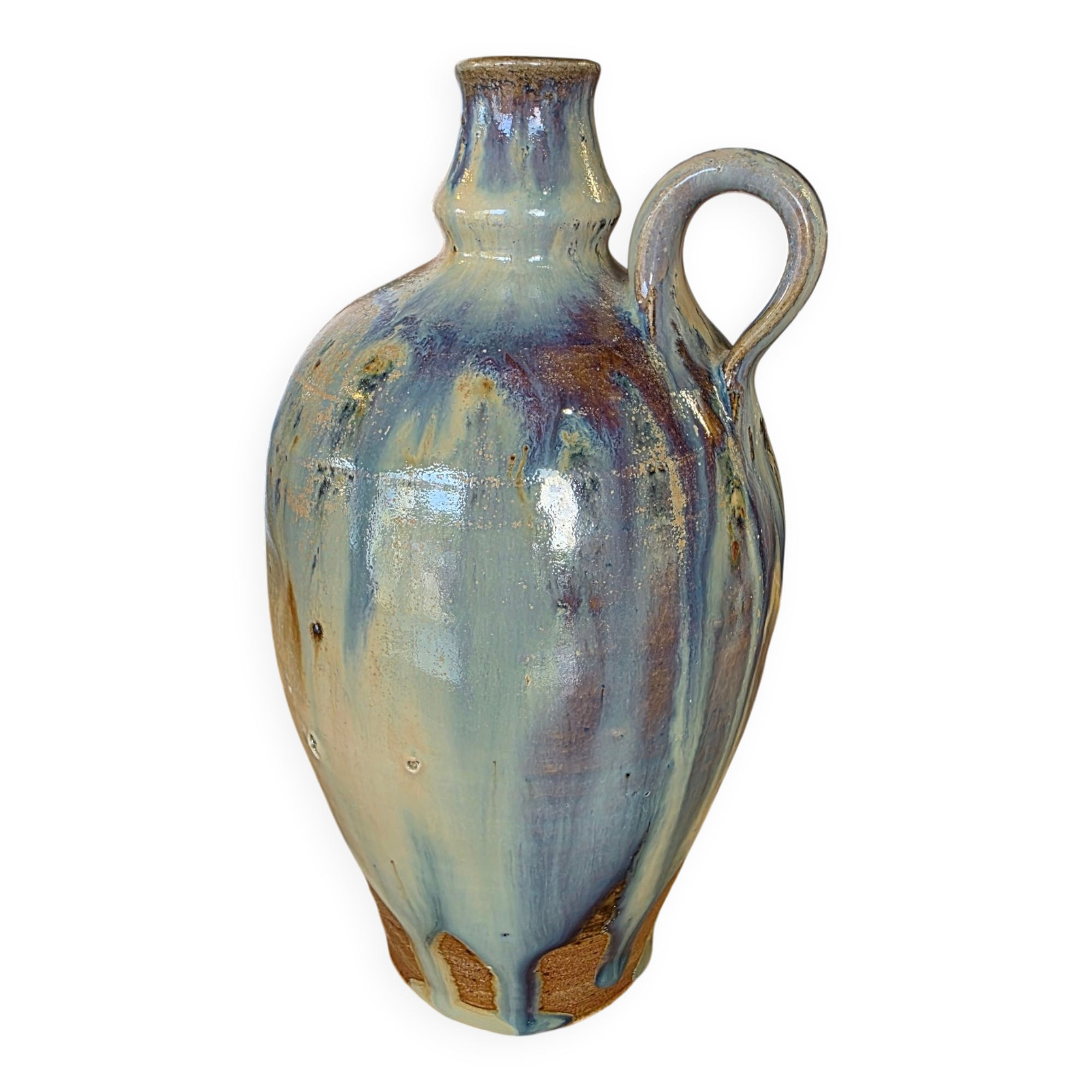 Authentic Ceramic Oil Bottle Berangeville – Atelier Jacques As
