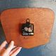 Horloge vintage pendule murale "Mauthe Blanche et Noire"