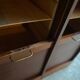 Meuble classeur double rideau