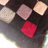 Vintage patchwork plaid