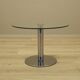 Glass coffee table, Danish design, 1970s, production: BoConcept