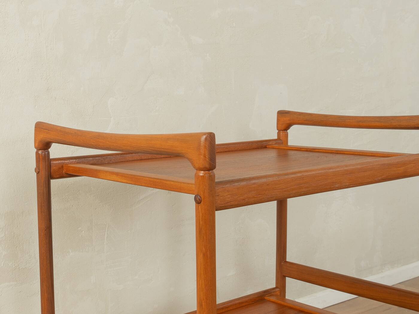 1960s serving trolley by Dyrlund