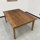 Pine farmhouse table 160 x 110 cm