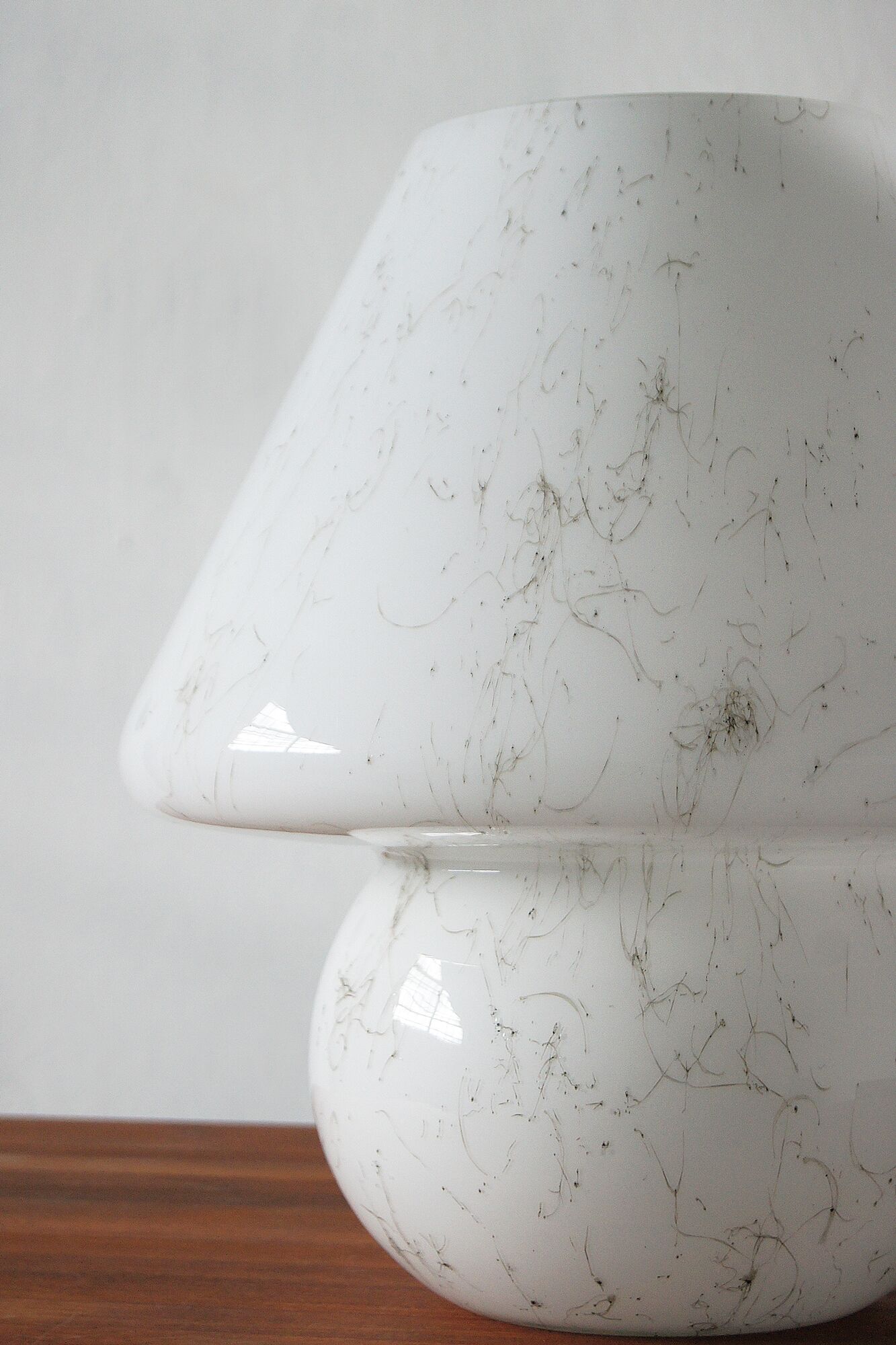 Vintage italian mushroom table lamp 1960s