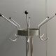 Tubax chrome standing coat rack 1960s