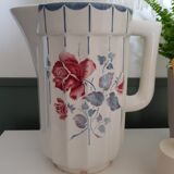 Digoin earthenware pitcher